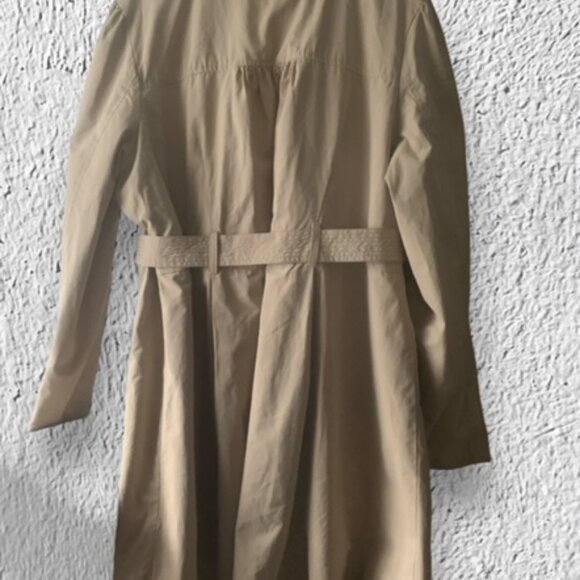 Maurices Women’s 2X 18W-20W Plus Size Tan Belted Single Breasted Trench Coat - Picture 12 of 15